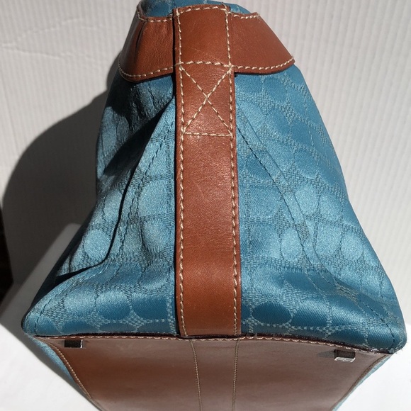 Kate Spade New York shoulde bag brown leather Straps & trim the Noel dot pattern - Picture 4 of 13